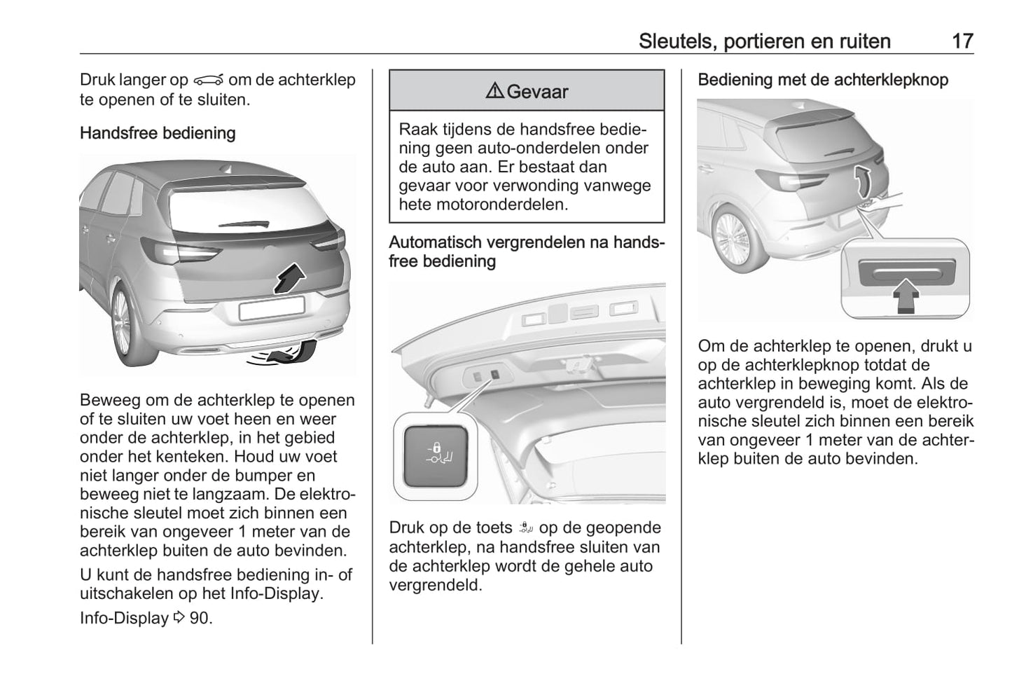2021-2023 Opel Grandland Gebruikershandleiding | Nederlands