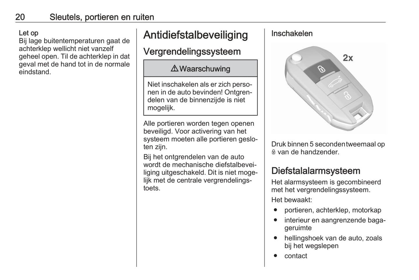 2021 Opel Grandland Gebruikershandleiding | Nederlands