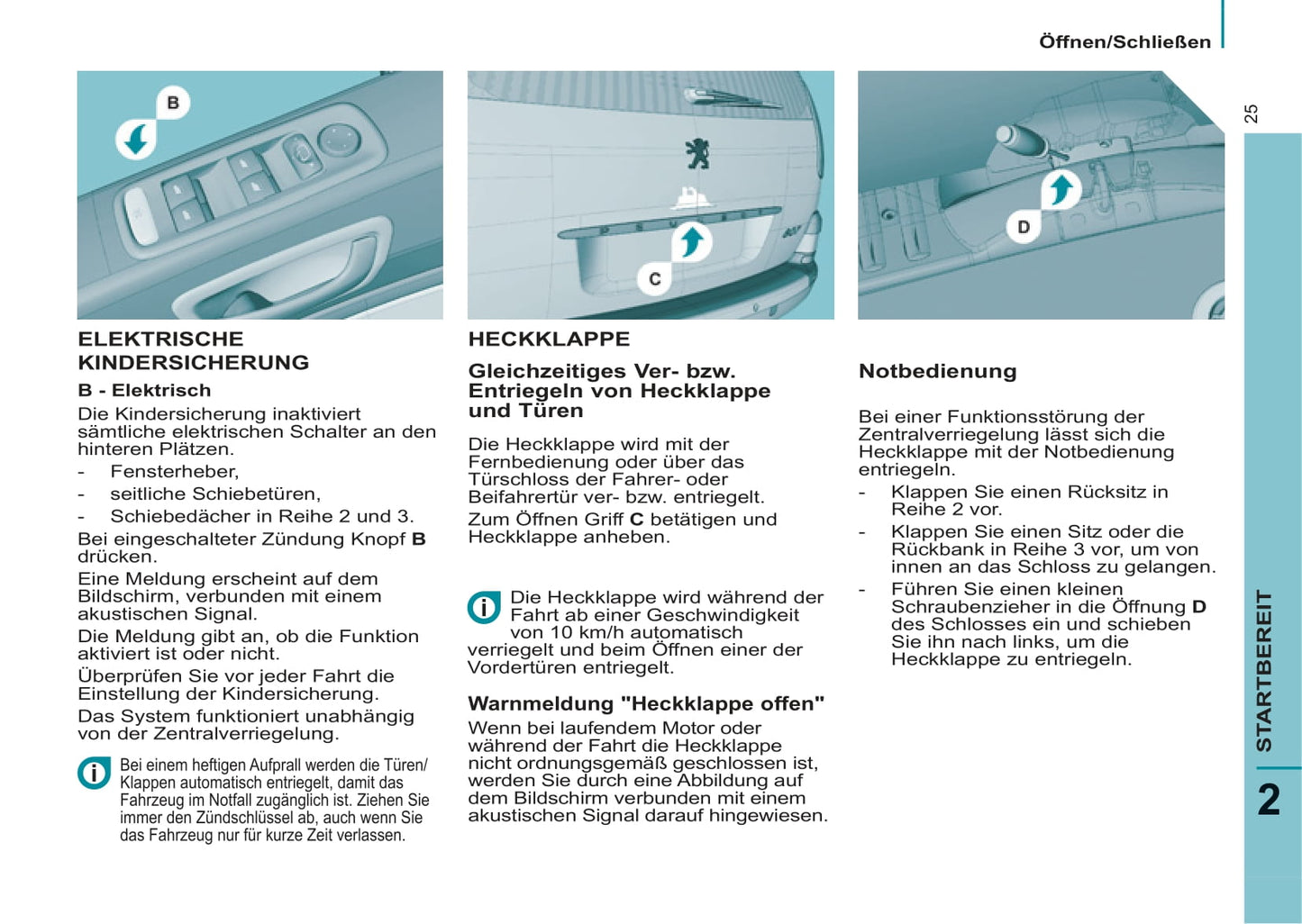 2013-2014 Peugeot 807 Gebruikershandleiding | Duits