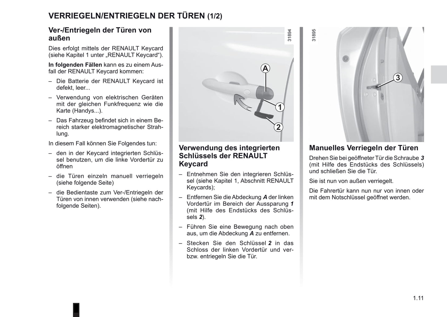 2012-2013 Renault Koleos Gebruikershandleiding | Duits