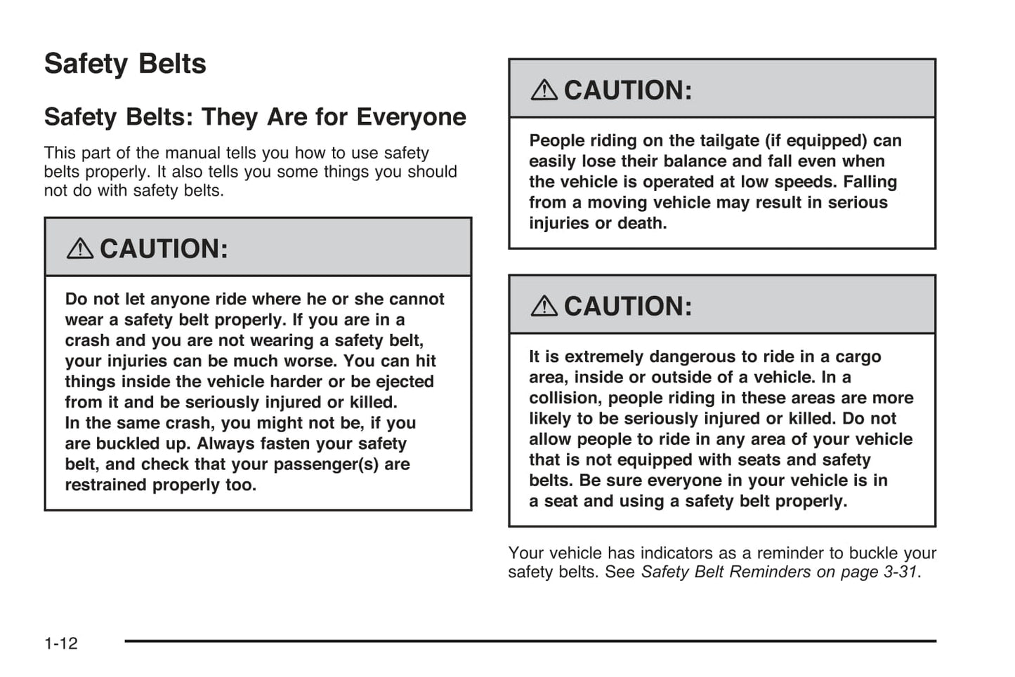 2008 Cadillac Escalade Owner's Manual | English