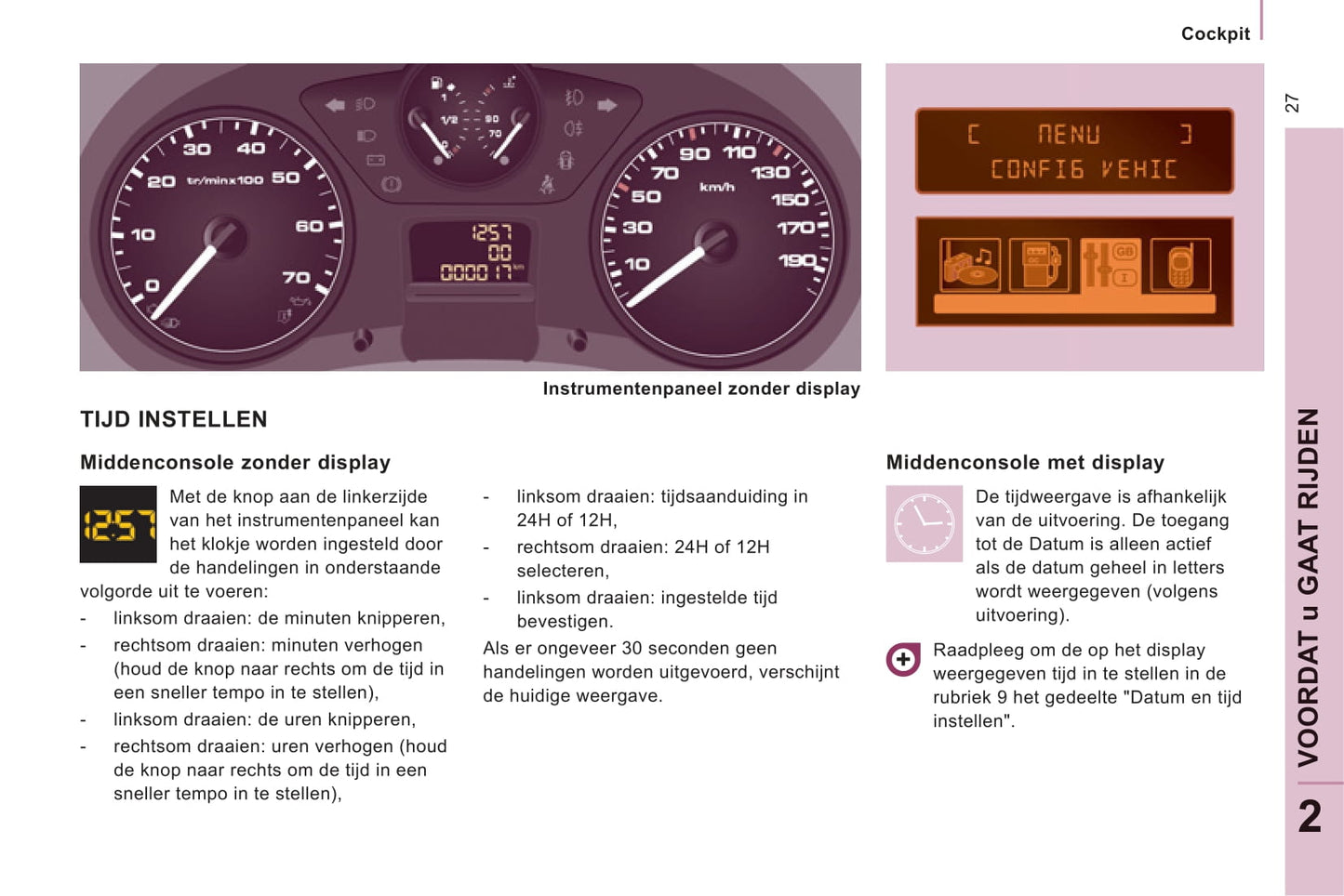 2011-2012 Citroën Jumpy Owner's Manual | Dutch