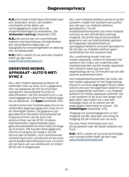 2021 Ford Fiesta Gebruikershandleiding | Nederlands