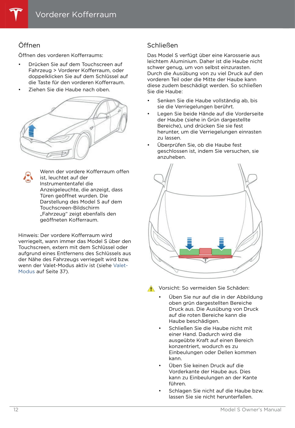 2016-2019 Tesla Model S Gebruikershandleiding | Duits