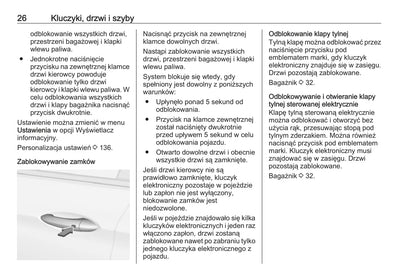 2020 Opel Insignia Owner's Manual | Polish