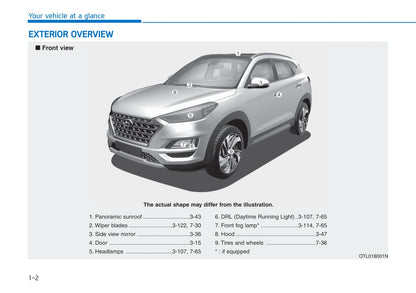 2018-2019 Hyundai Tucson Owner's Manual | English
