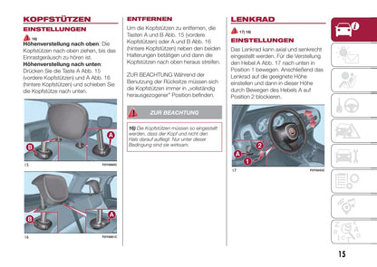 2015-2016 Fiat 500L Gebruikershandleiding | Duits