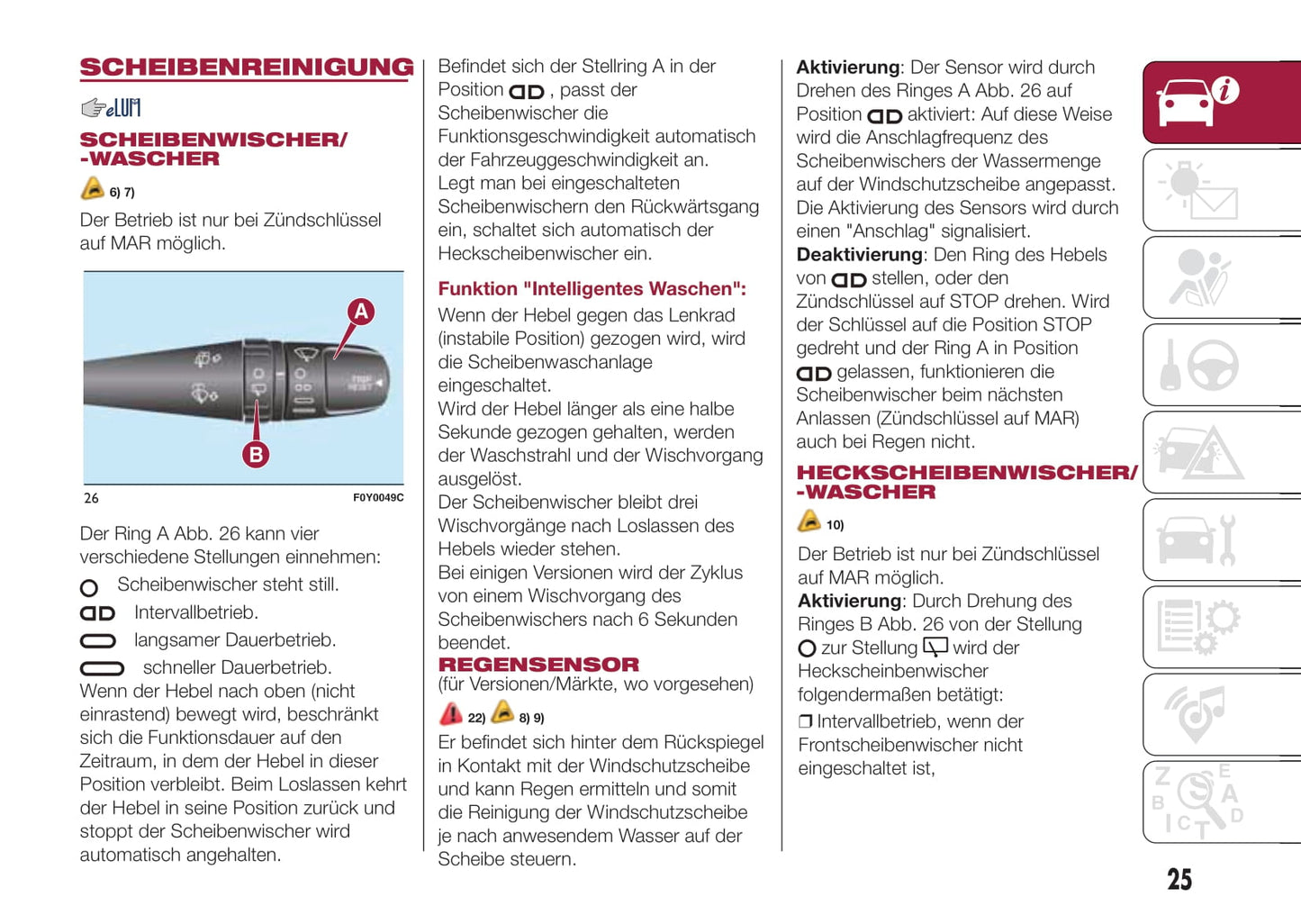 2015-2016 Fiat 500L Gebruikershandleiding | Duits