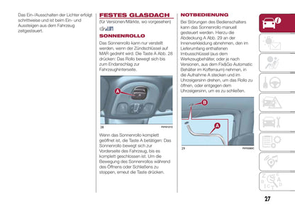 2015-2016 Fiat 500L Gebruikershandleiding | Duits