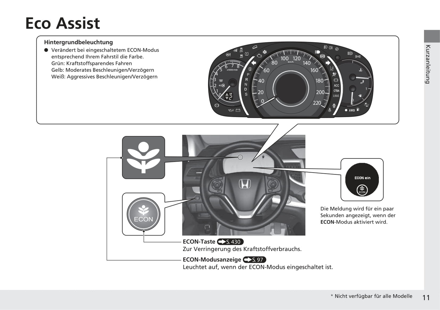 2017-2018 Honda CR-V Gebruikershandleiding | Duits