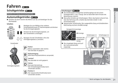 2017-2018 Honda CR-V Gebruikershandleiding | Duits