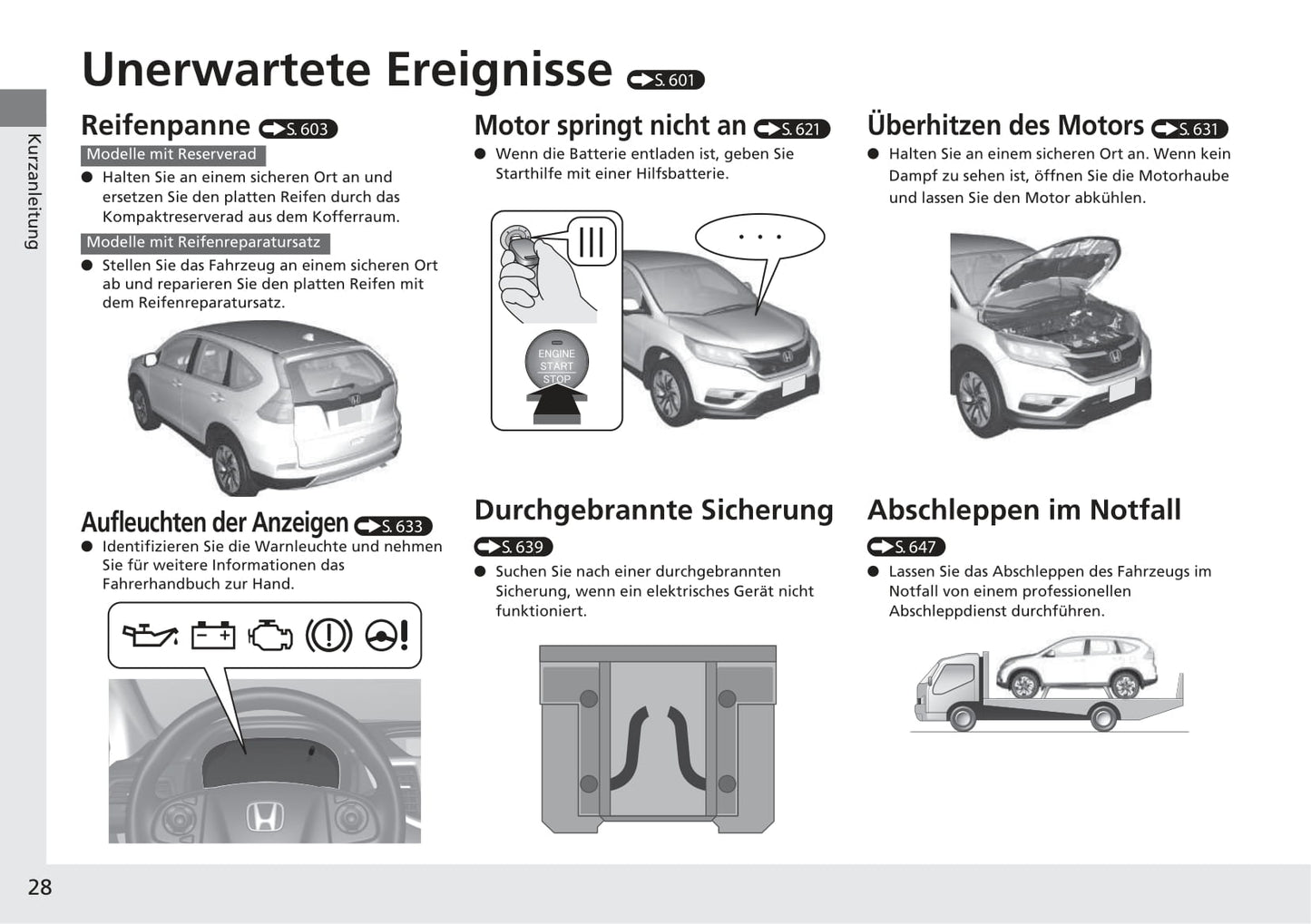 2017-2018 Honda CR-V Gebruikershandleiding | Duits