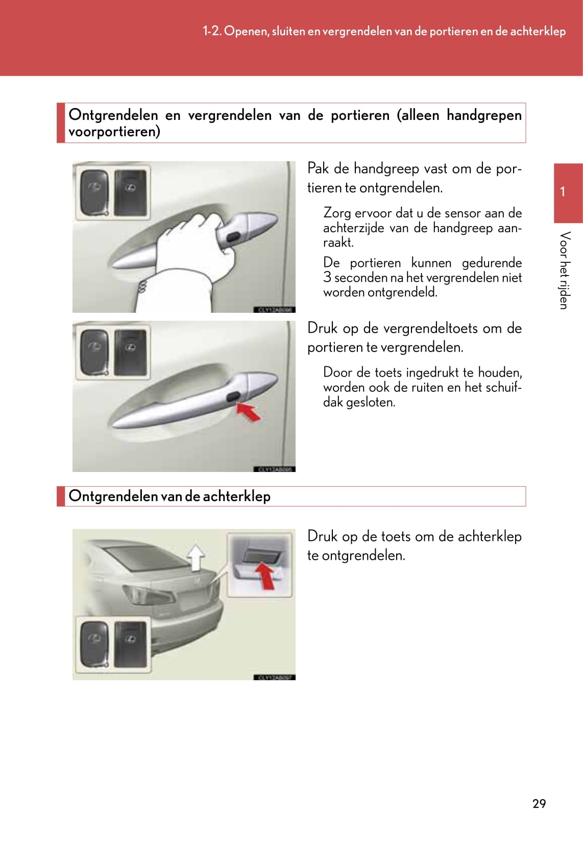 2005-2012 Lexus IS 220d/IS 250 Gebruikershandleiding | Nederlands