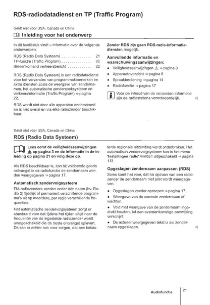 2010 Volkswagen RNS 510 Gebruikershandleiding | Nederlands