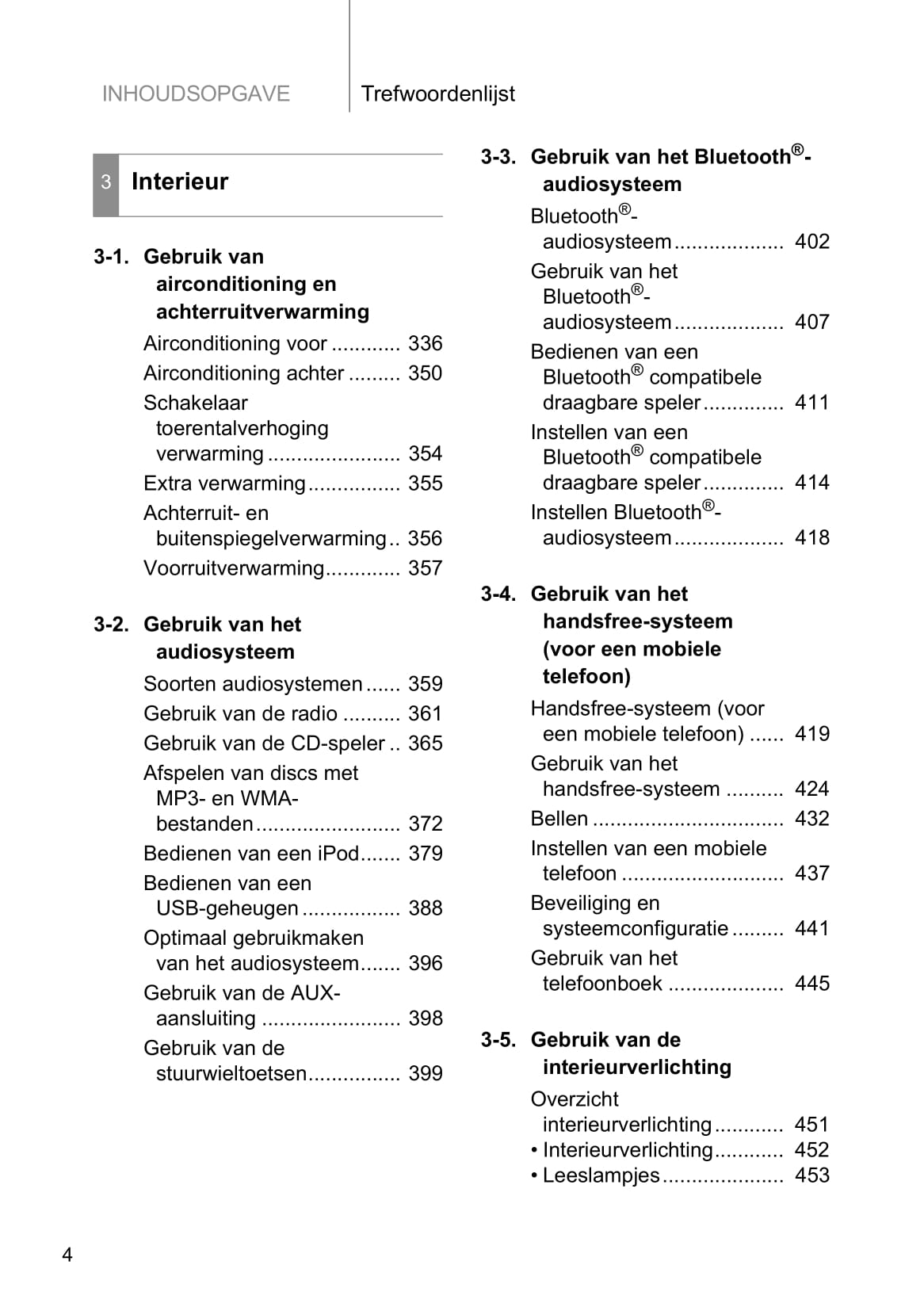 2013-2014 Toyota Land Cruiser V8 Owner's Manual | Dutch