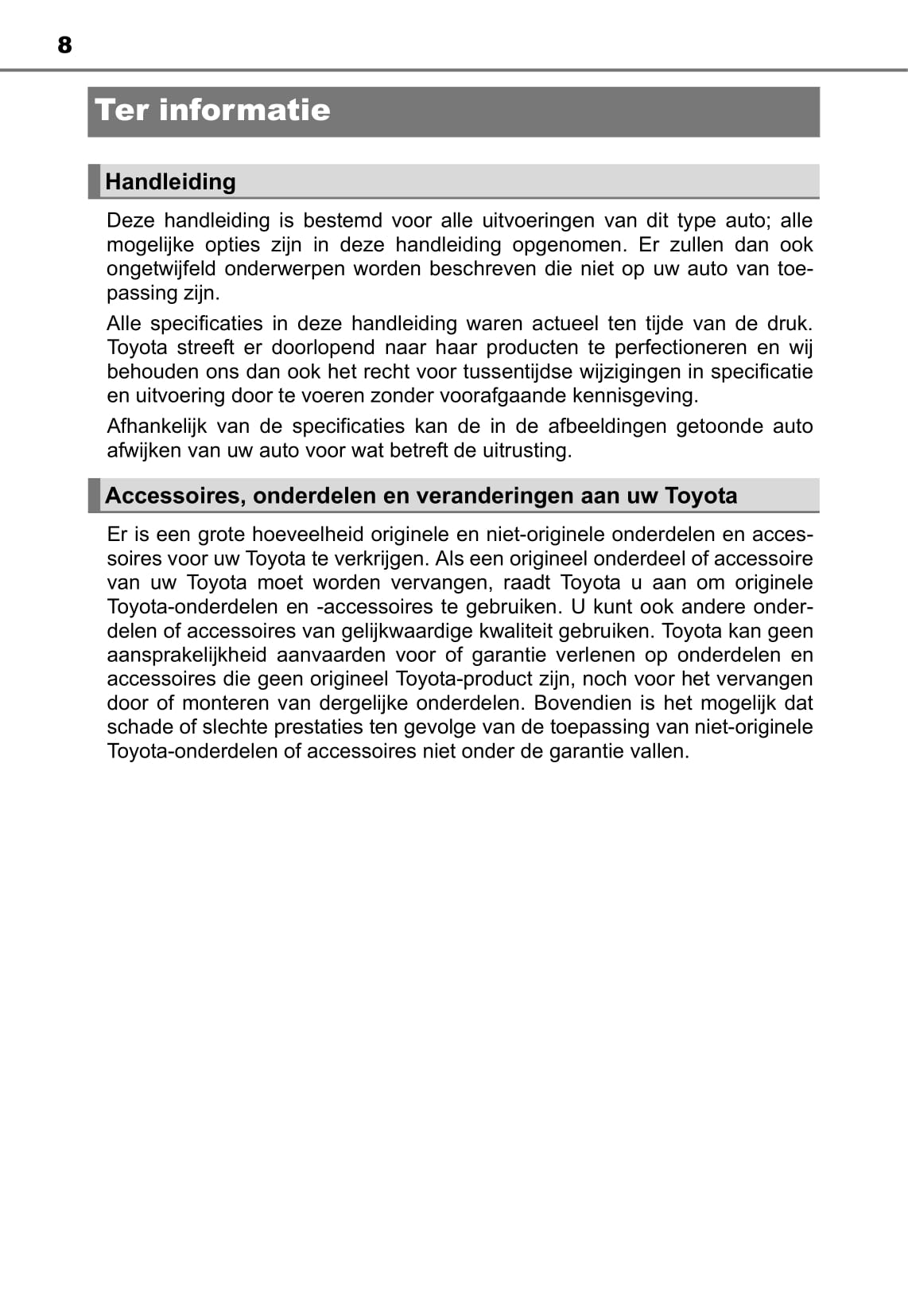 2016-2019 Toyota RAV4 Gebruikershandleiding | Nederlands