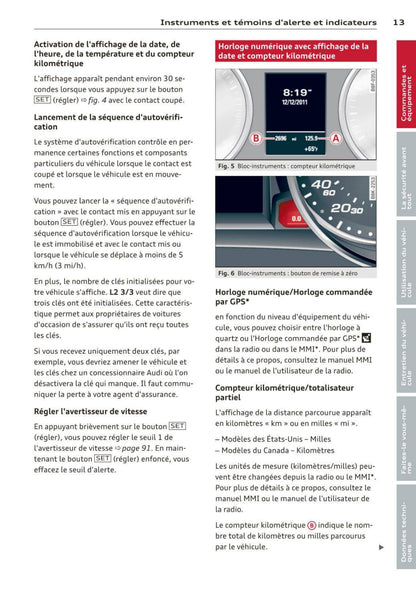 2012-2016 Audi RS5 Gebruikershandleiding | Frans