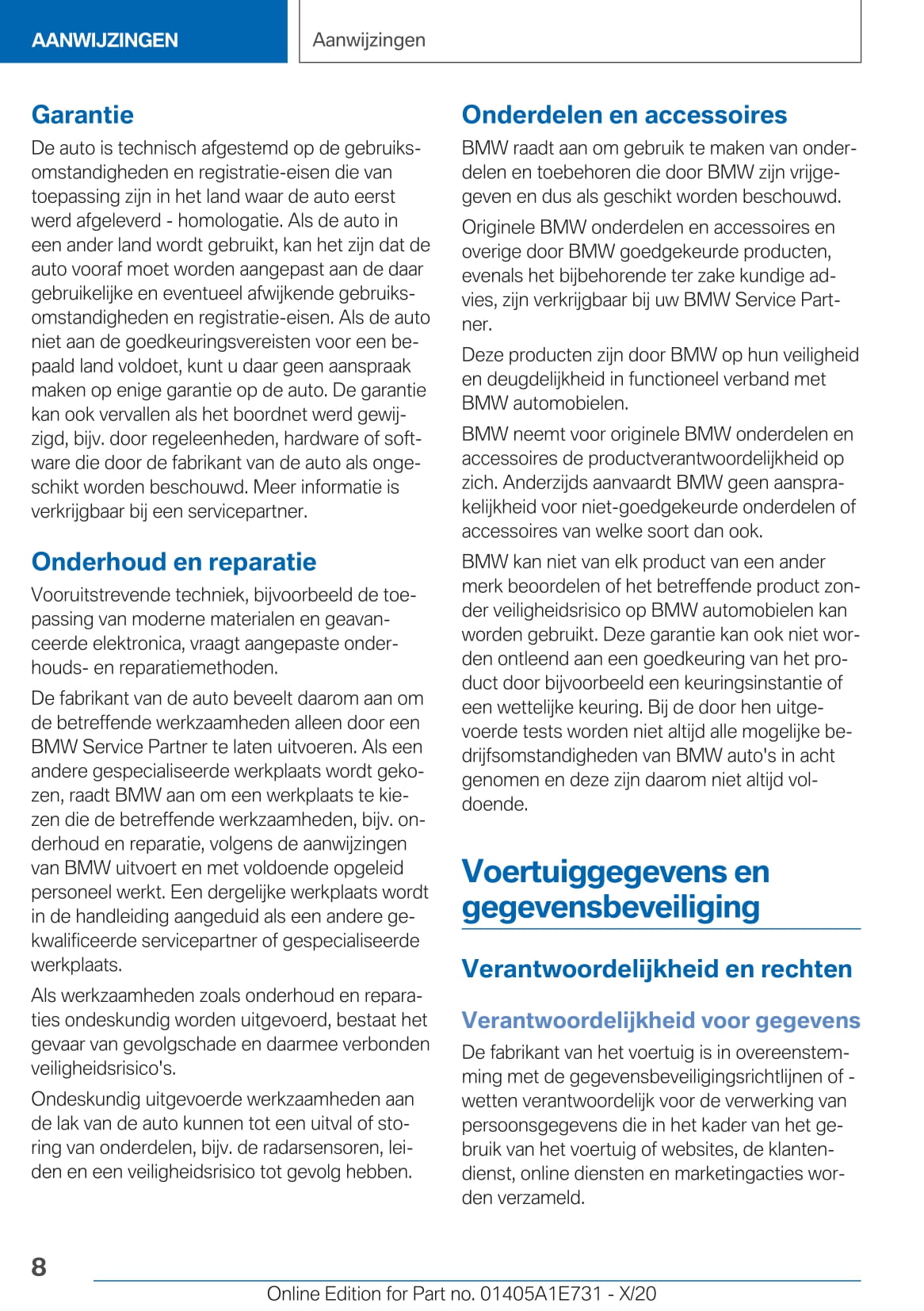 2018-2021 BMW X2 Gebruikershandleiding | Nederlands
