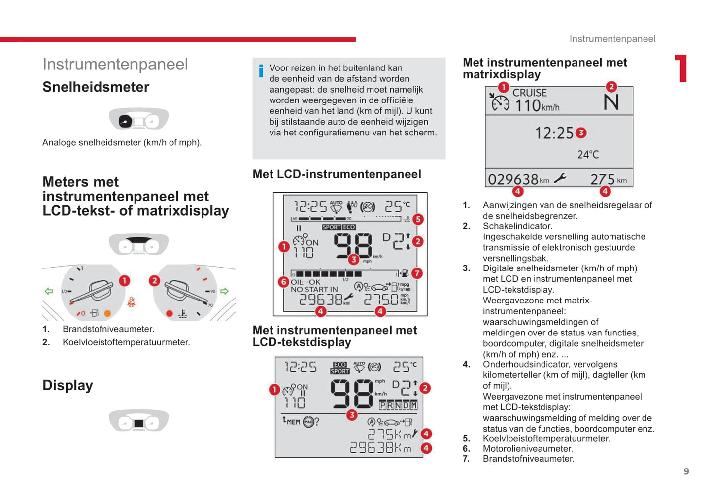 2018-2020 Citroën Jumpy/Dispatch/SpaceTourer Owner's Manual | Dutch