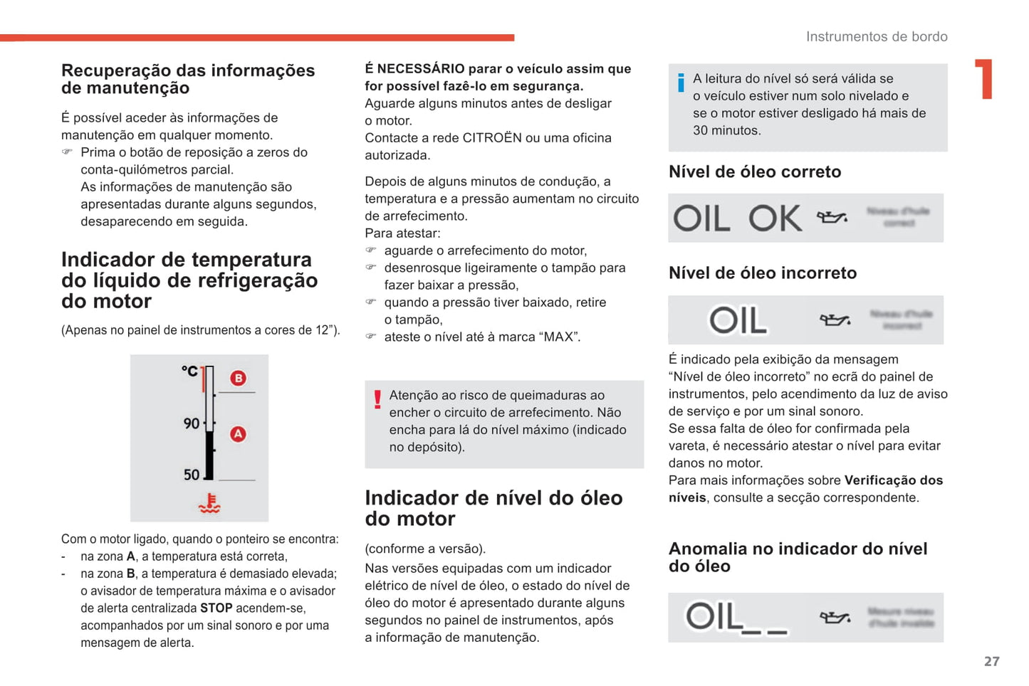 2018-2021 Citroën C4 Spacetourer/Grand C4 Spacetourer Gebruikershandleiding | Português