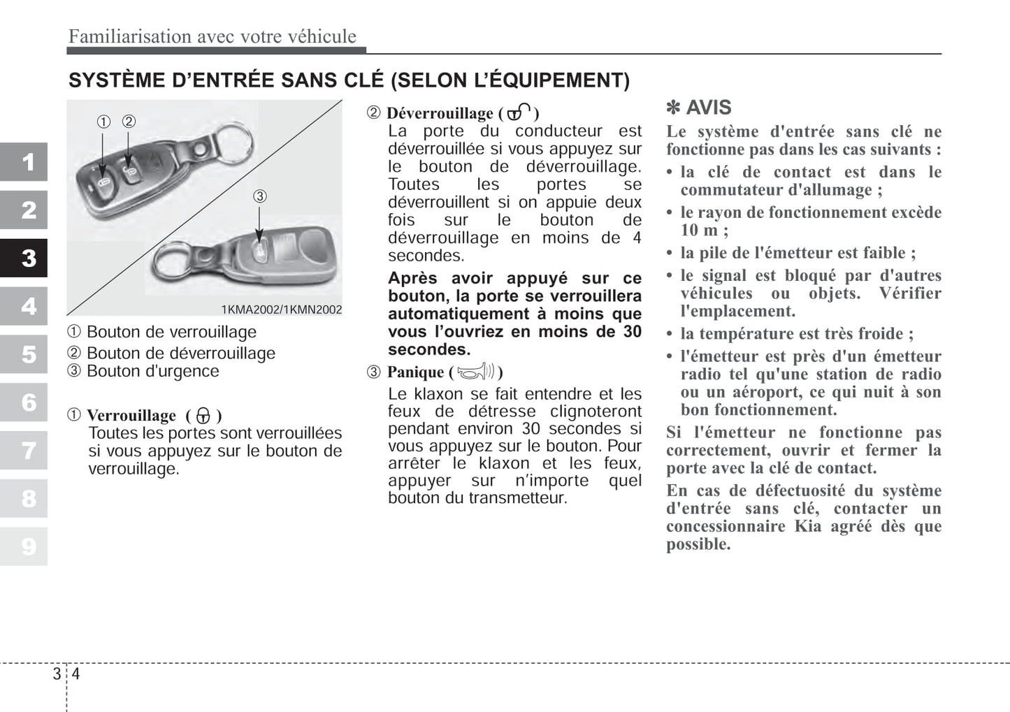 2006-2007 Kia Sportage Gebruikershandleiding | Frans