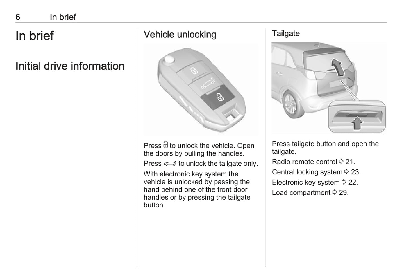 2019 Opel Crossland X Owner's Manual | English