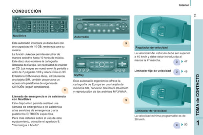 2011-2012 Citroën Jumpy Atlante Owner's Manual | Spanish