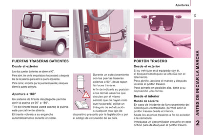 2011-2012 Citroën Jumpy Atlante Gebruikershandleiding | Spaans