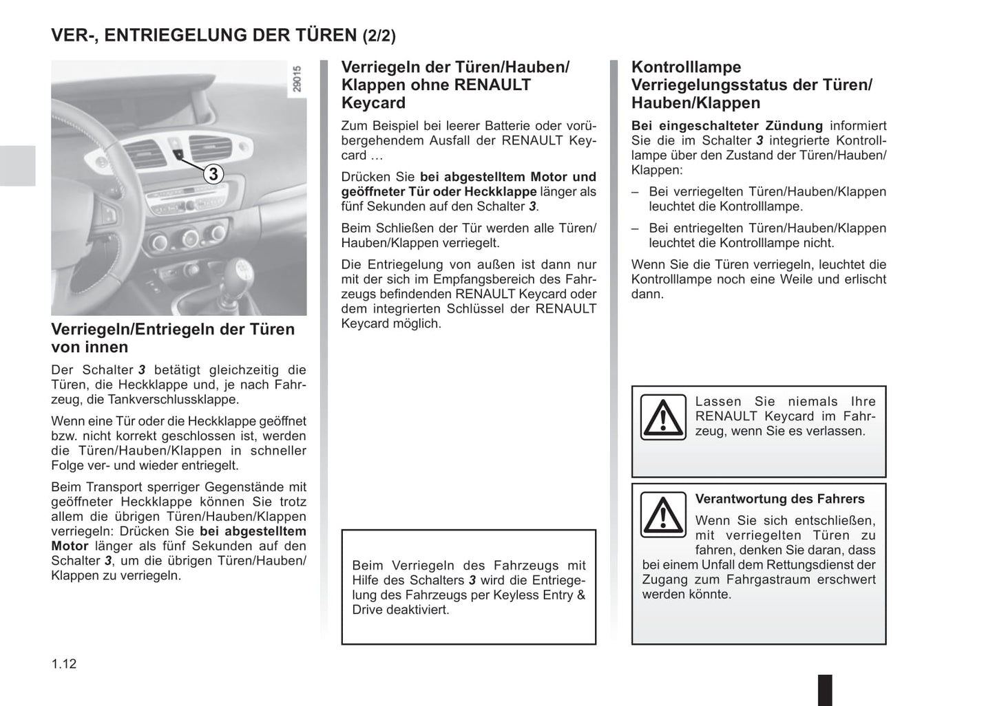 2013-2016 Renault Scenic Gebruikershandleiding | Duits