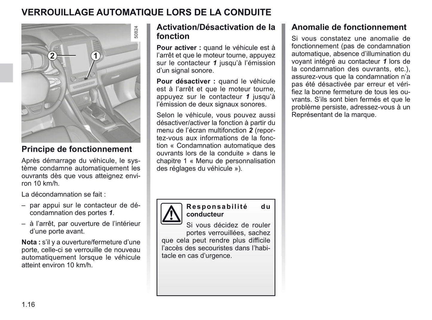 2018-2019 Renault Koleos Gebruikershandleiding | Frans