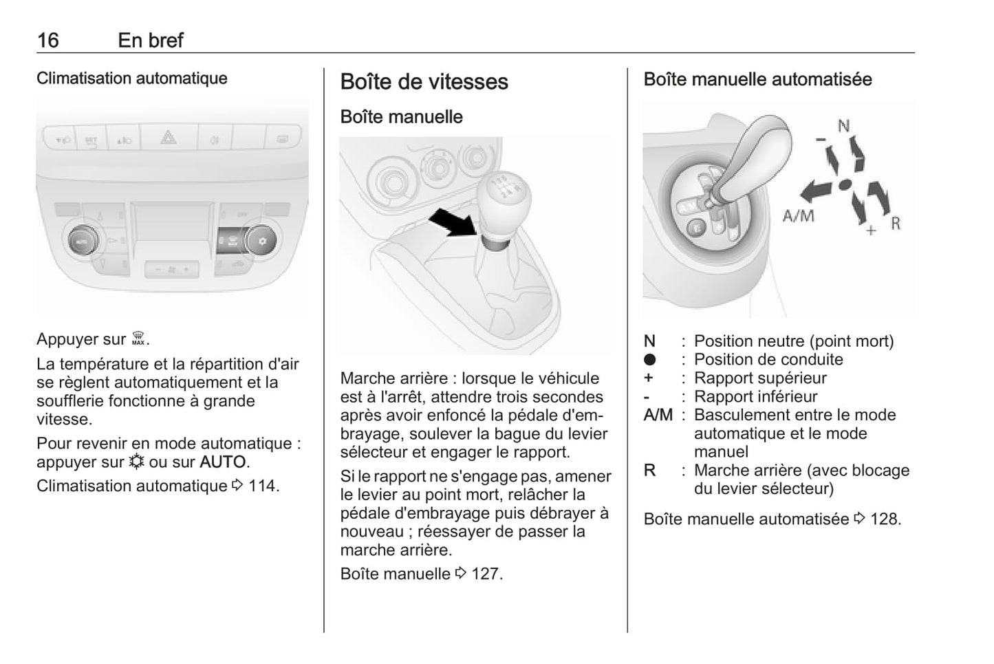 2017 Opel Combo Owner's Manual | French