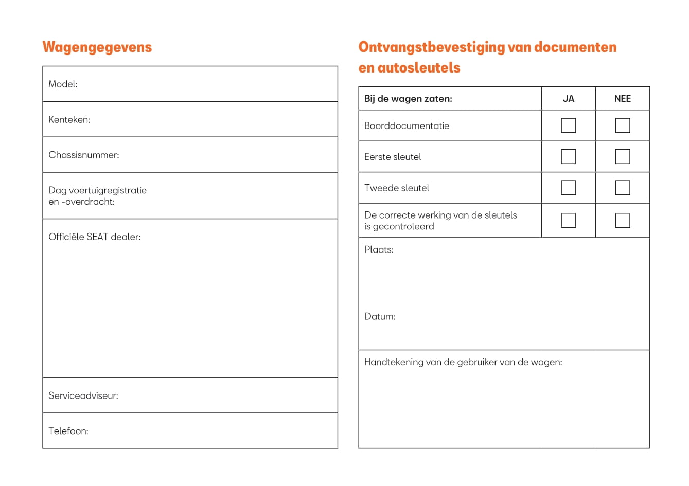 2020-2021 Seat Ateca Owner's Manual | Dutch