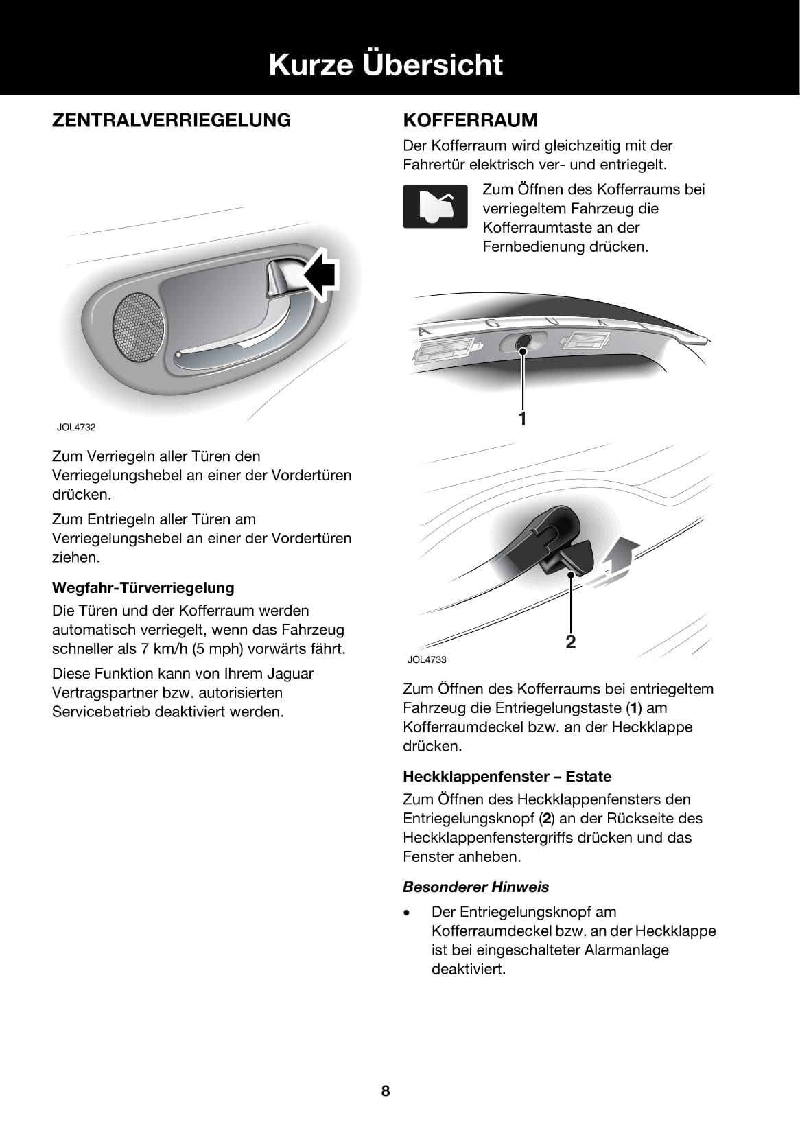 2006-2007 Jaguar X-Type Gebruikershandleiding | Duits