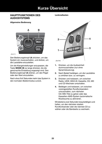 2006-2007 Jaguar X-Type Owner's Manual | German