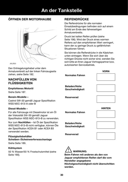 2006-2007 Jaguar X-Type Gebruikershandleiding | Duits