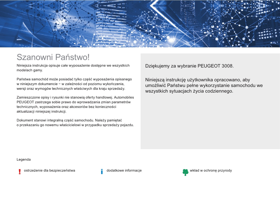 2016-2019 Peugeot 3008 Gebruikershandleiding | Pools