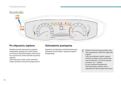 2016 Peugeot 3008 Owner's Manual | Polish