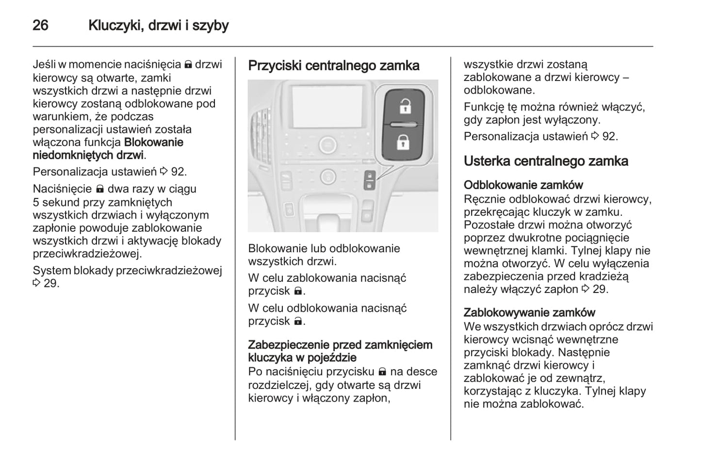 2012-2013 Opel Ampera Gebruikershandleiding | Pools