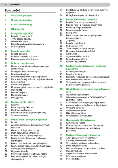 2019-2020 Skoda Superb Owner's Manual | Polish