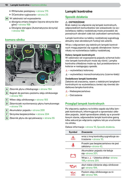 2019-2020 Skoda Superb Owner's Manual | Polish