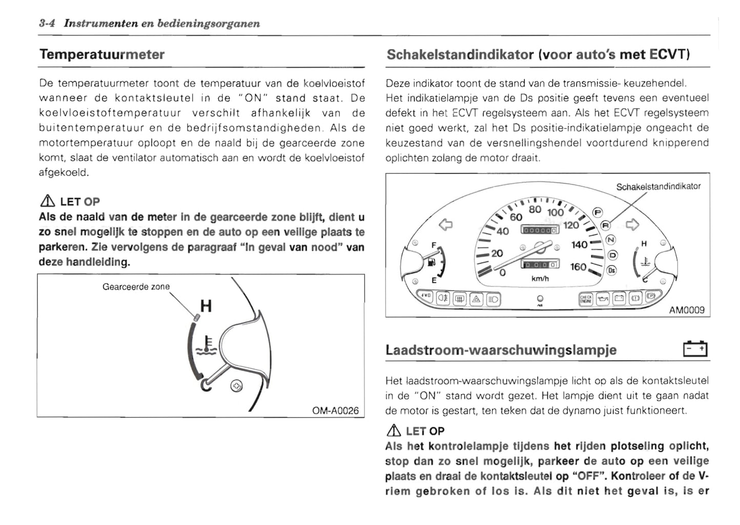 1992-2000 Subaru Vivio Gebruikershandleiding | Nederlands