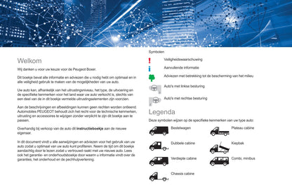 2017-2019 Peugeot Boxer Gebruikershandleiding | Nederlands