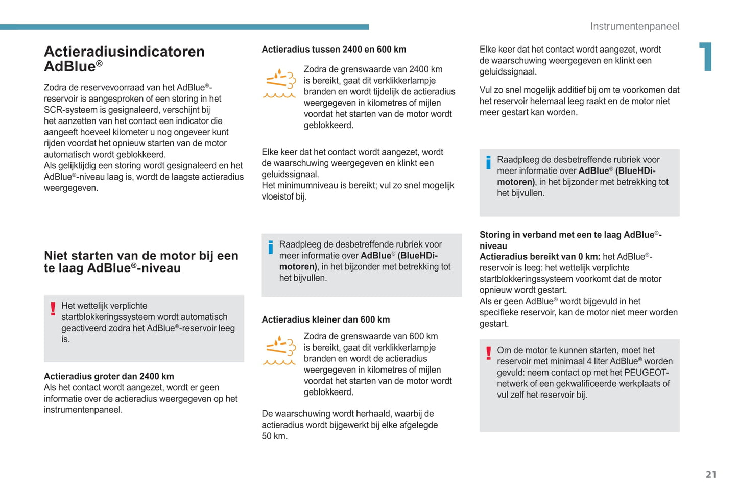 2017-2019 Peugeot Boxer Gebruikershandleiding | Nederlands