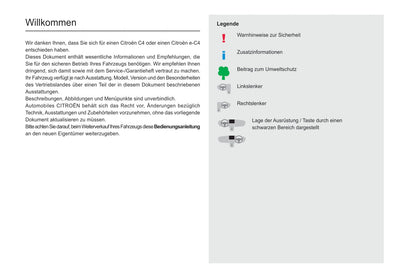 2020-2023 Citroën C4/e-C4 Gebruikershandleiding | Duits