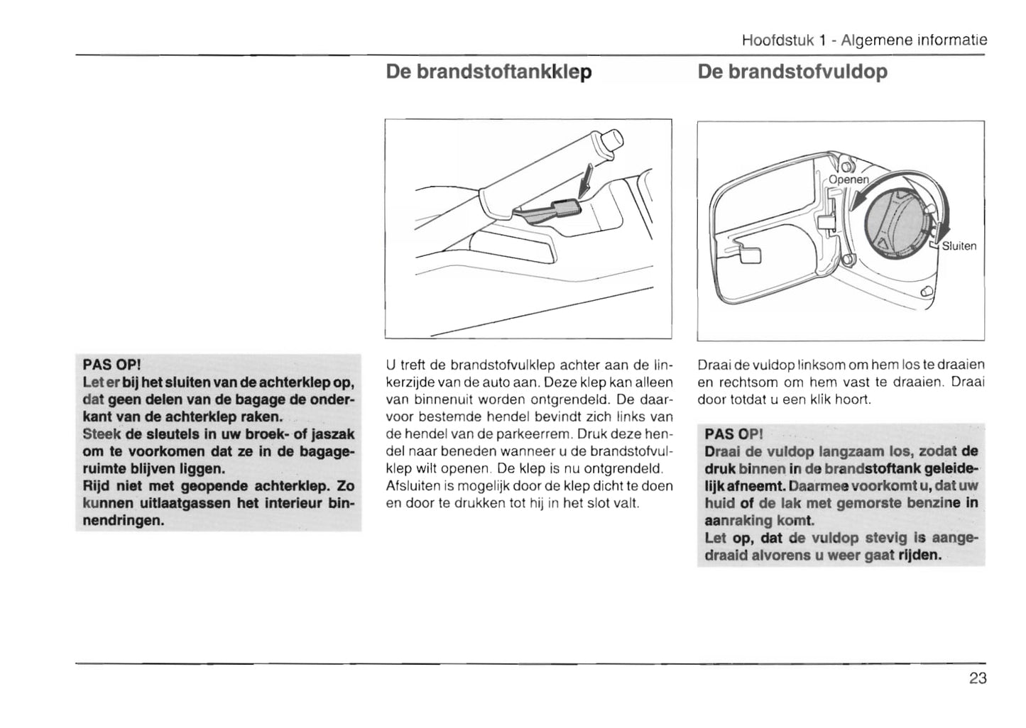 1996-2001 Daihatsu Charade Gebruikershandleiding | Nederlands
