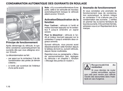 2018-2019 Renault Kadjar Gebruikershandleiding | Frans