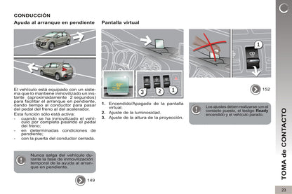 2012-2013 Peugeot 3008 HYbrid4 Gebruikershandleiding | Spaans