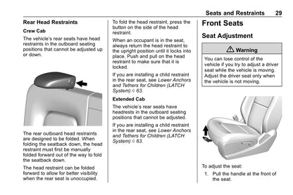 2020 Chevrolet Colorado Owner's Manual | English