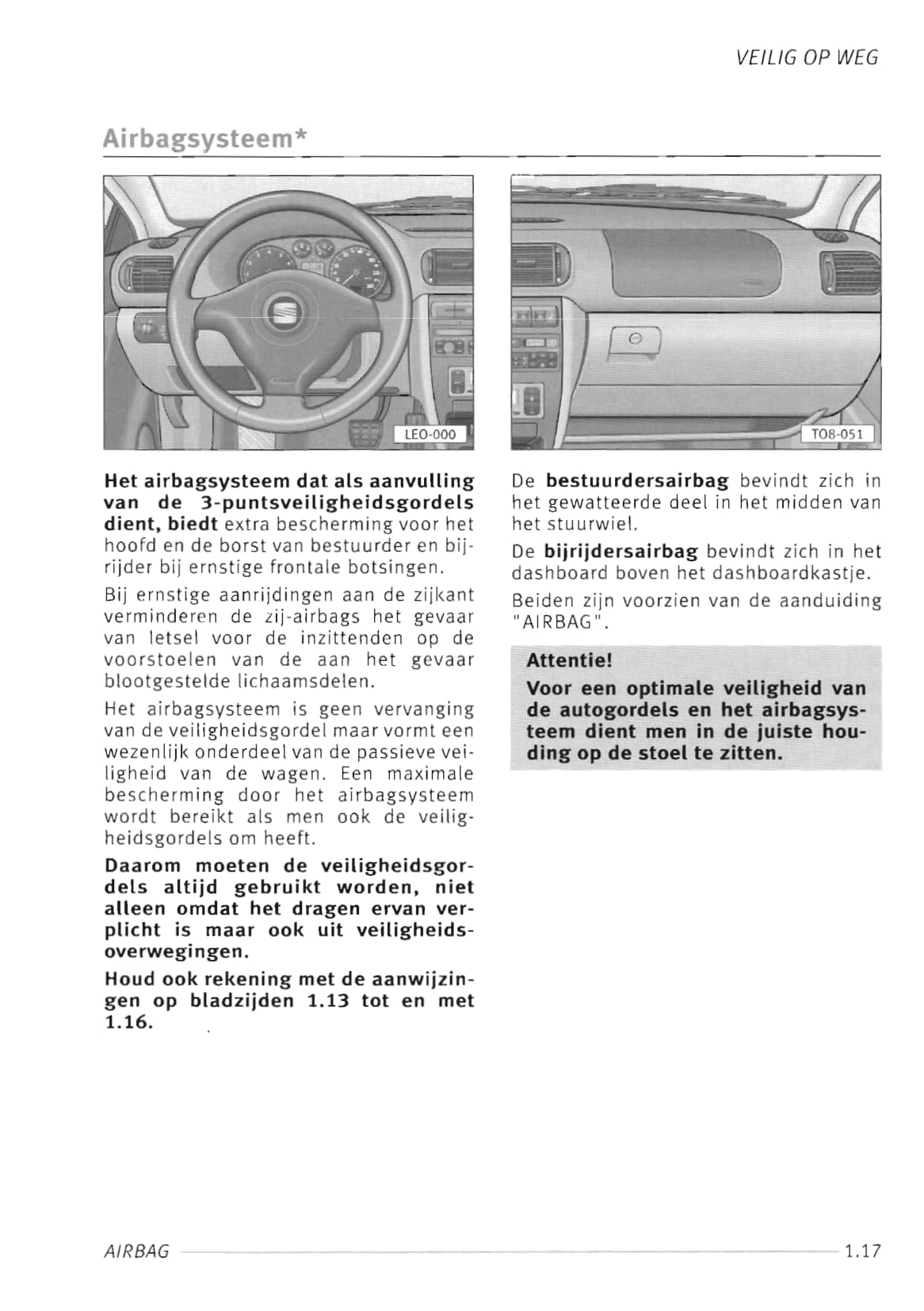 1999-2004 Seat Toledo Owner's Manual | Dutch