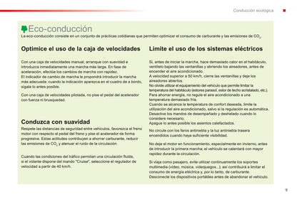 2016-2018 Citroën C4 Cactus Owner's Manual | Spanish